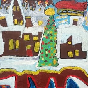 Village in the Snow